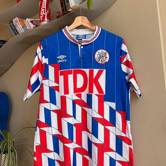 Vintage Ajax Umbro Jersey - Picture 2 of 8